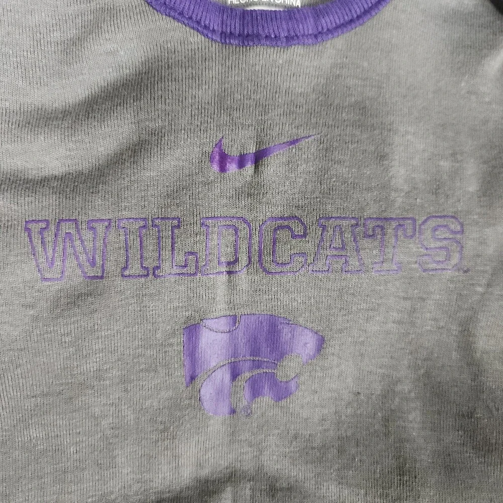 Nike Kansas State St Wildcats 3 Piece Infant Bodysuit Pants Set 18M Purple 147